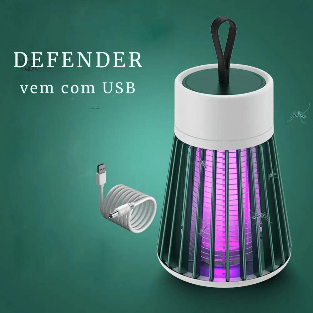 Defender - Luminária Anti-Insetos™ - Club Racun