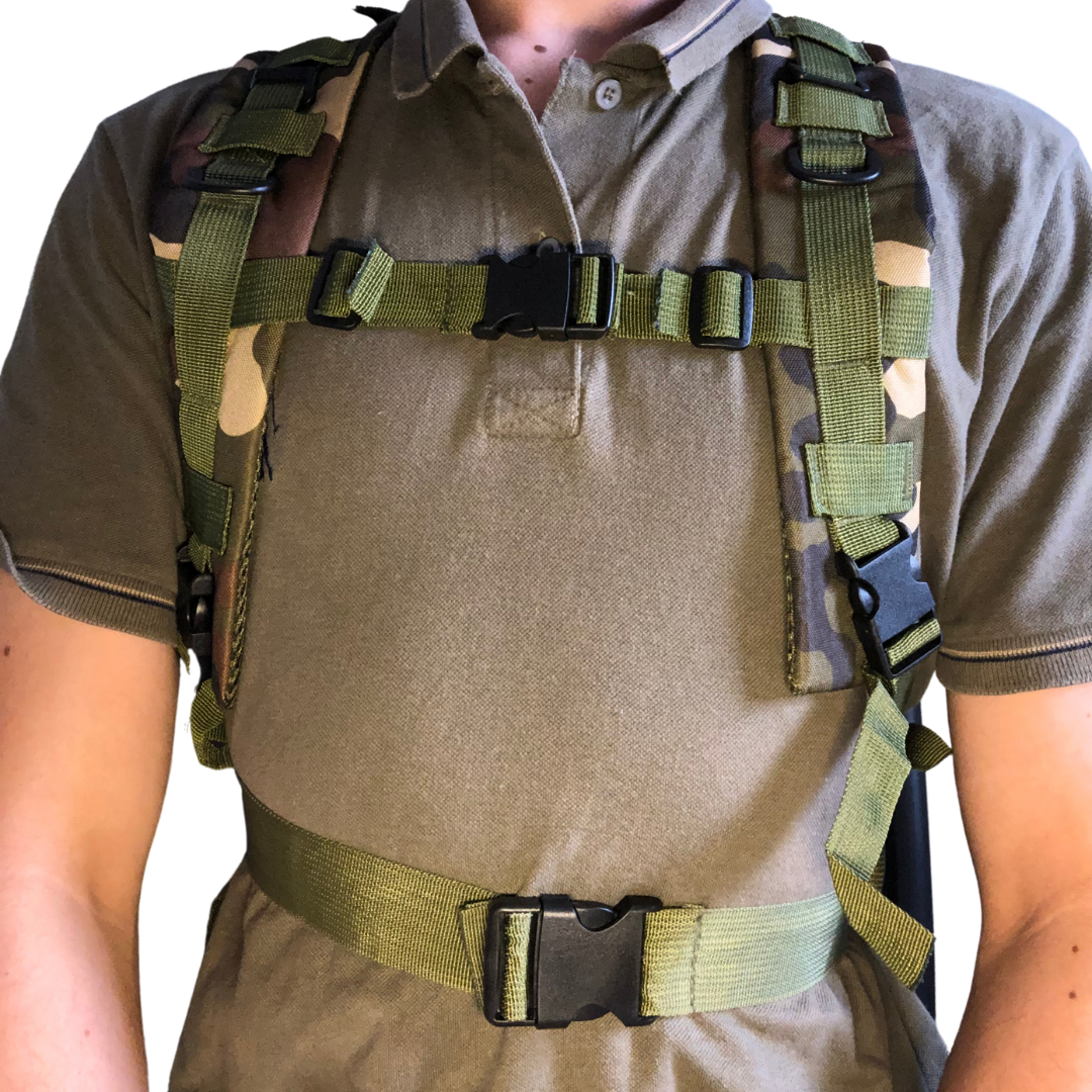 Mochila Tática Racun® - Assalt 30L 3D Camuflada Padrão